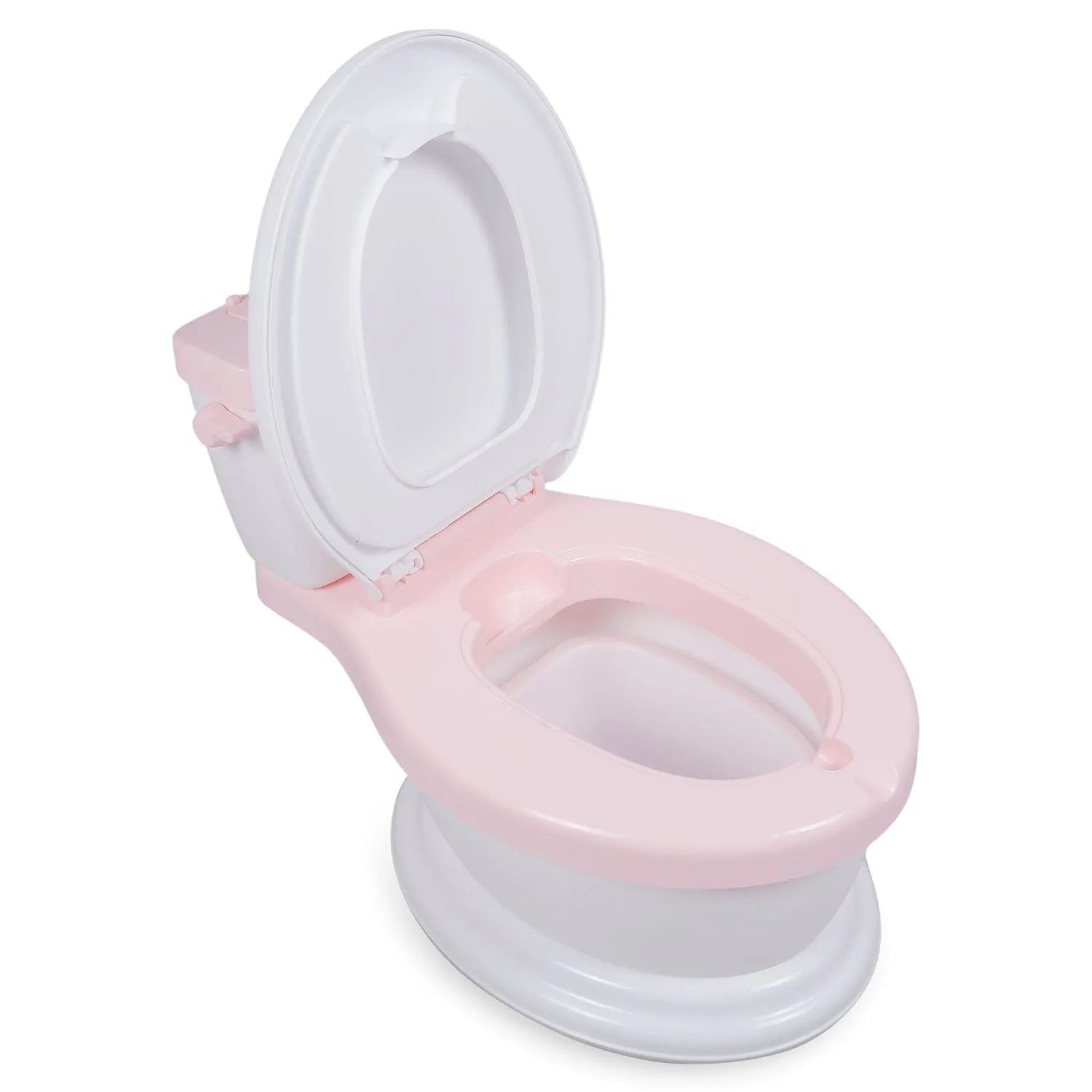 Toilet Training Potty Chair Realistic Western Style Pink