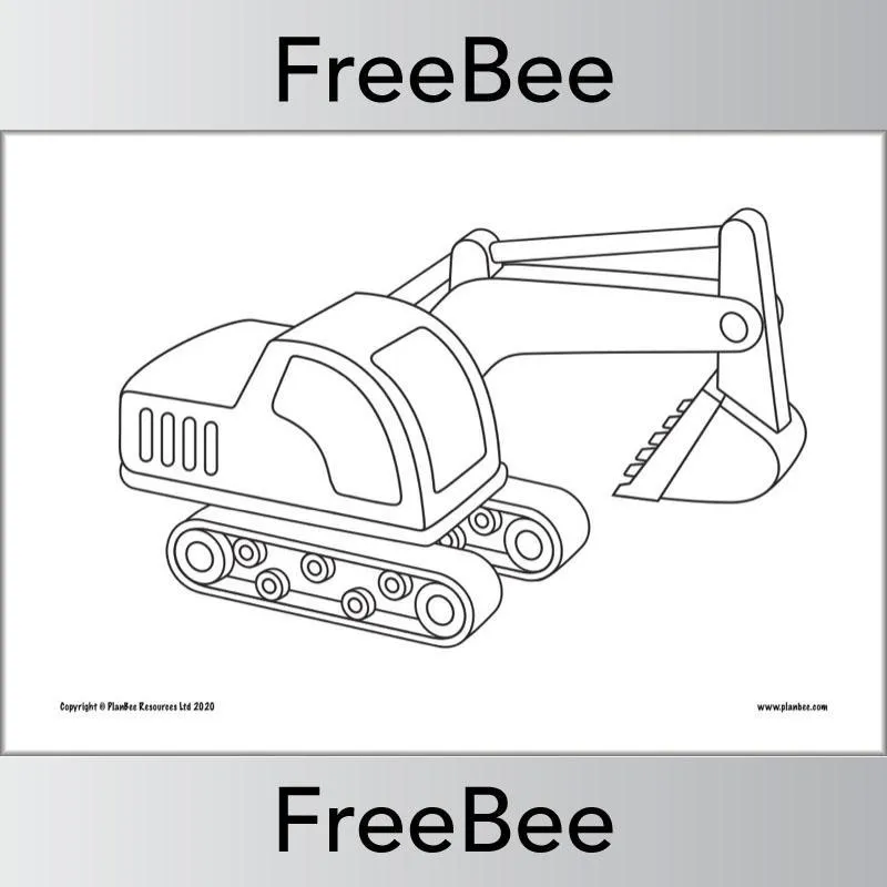 Transport Colouring Pages